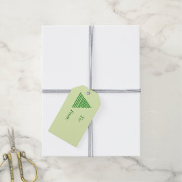 Cadeaubijsluiter - Grafische Boom Cadeaulabel