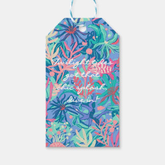 Cadeaubijsluiter in stijlvol grafisch ontwerp cadeaulabel