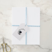 Cadeaubijsluiter met persoonlijke boodschap cadeaulabel (Met Touw)