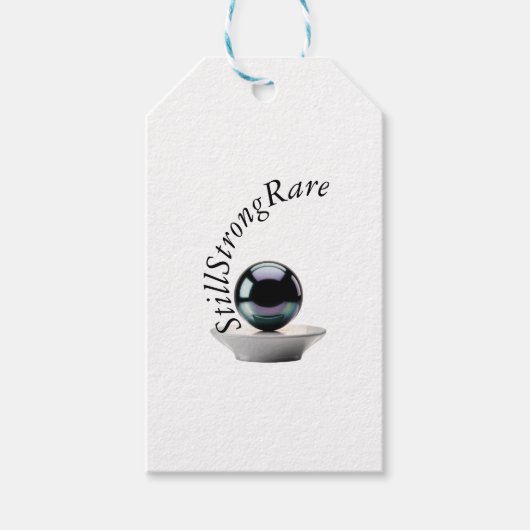 Cadeaubijsluiter met persoonlijke boodschap cadeaulabel (Voorkant)
