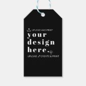 Cadeaubijsluiter Upload uw ontwerp Cadeaulabel (Voorkant)