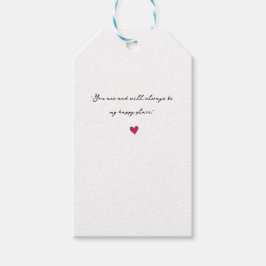 Cadeaubijsluiters & cadeau-enclosures hart cadeaulabel