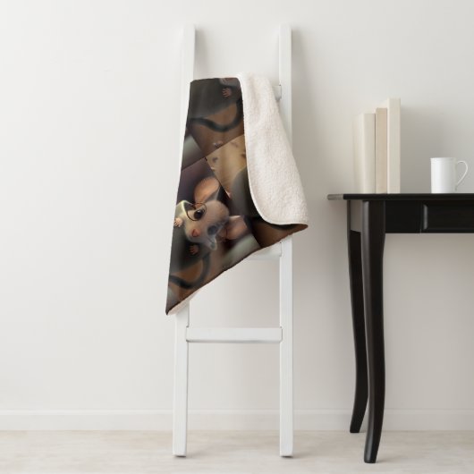Cadeaubla deken voor kinderen/babyfeestje (In situ)