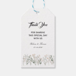 Cadeaublaadjes Bos Wilde Bloemen Cadeaulabel