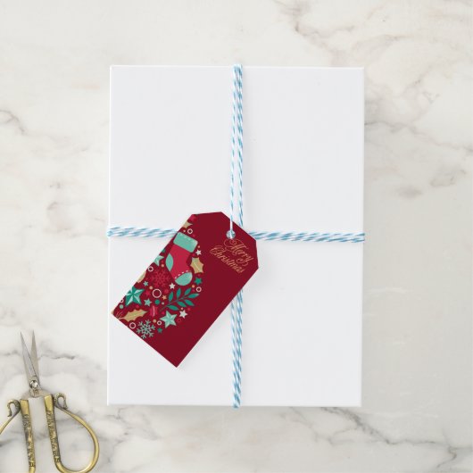 Cadeaublaadjes Cadeaulabel (Met Touw)