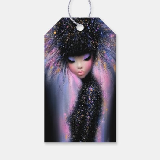 Cadeaublaadjes Cosmic Diva Stellar Glow Cadeaulabel (Voorkant)