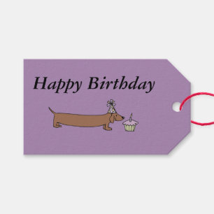Cadeaublaadjes - Dachung Met Cupcake Cadeaulabel