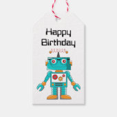 Cadeaublaadjes - Intelligent Robo Cadeaulabel (Voorkant)