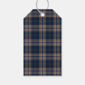 Cadeaublaadjes - Schotse Tartan Cadeaulabel (Voorkant)