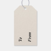 Cadeaublaadjes - Schotse Tartan Cadeaulabel (Achterkant)