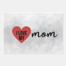 Cadeaubladen voor mama's cadeauverpakking