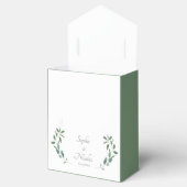 Cadeaublikjes Groen Eucalyptus Bedankdoosjes (Geopend)