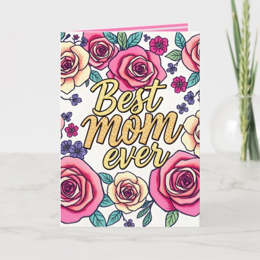 Cadeaubloem luxe moderne collectie kaart (Voorkant)