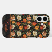 Cadeaubloem voor bruidsmeisje Roos Naam Case-Mate iPhone Case (Achterkant (horizontaal))