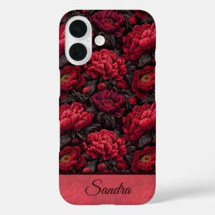 Cadeaubloem voor lieve moeder Pioen bloemstuk op m iPhone 16 Hoesje