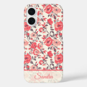 Cadeaubloem voor lieve moeder Roos Naam iPhone 16 Hoesje