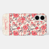 Cadeaubloem voor lieve moeder Roos Naam Case-Mate iPhone Case (Achterkant (horizontaal))