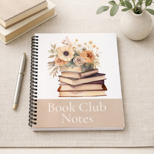 Cadeauboek voor Boekliefhebber Bloemig Notitieboek