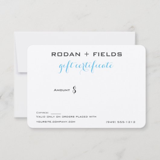 cadeaubon (Voorkant)