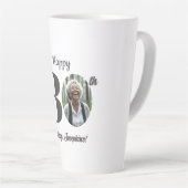 Cadeaubon 80e verjaardag foto latte mok (Rechterhoek)