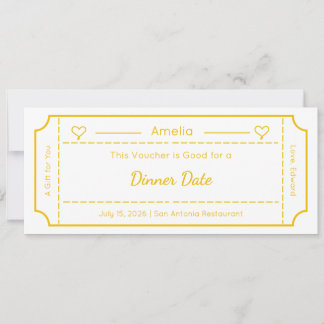 Cadeaubon, aangepaste cadeaukaart kaart
