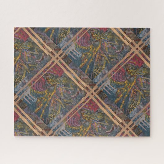 Cadeaubon Abstract Legpuzzel (Horizontaal)