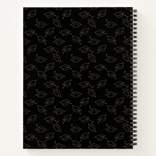 Cadeaubon Afstuderen op aangepaste naam | Funny Af Notitieboek (Achterkant)