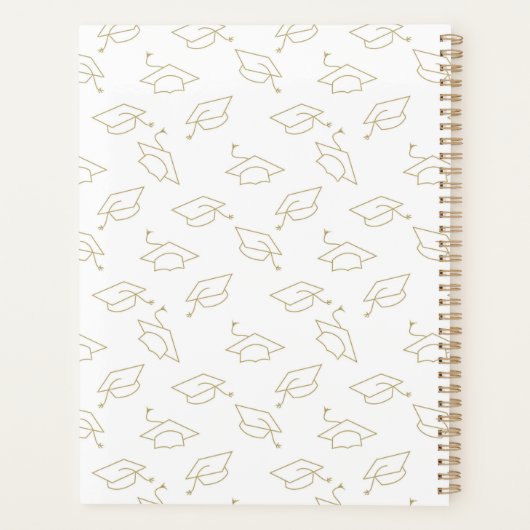 Cadeaubon Afstuderen op aangepaste naam | Funny Af Planner (Achterkant)