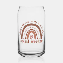 Cadeaubon Afstuderen voor speciale sociale werkers Blikvorm Glas