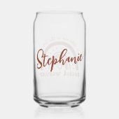 Cadeaubon Afstuderen voor speciale sociale werkers Blikvorm Glas (Achterkant)