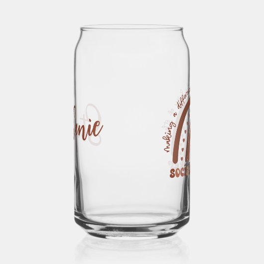 Cadeaubon Afstuderen voor speciale sociale werkers Blikvorm Glas (Rechts)