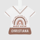 Cadeaubon Afstuderen voor speciale sociale werkers Ornament (achterkant)