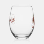 Cadeaubon Afstuderen voor speciale sociale werkers Wijnglas Zonder Voet (Rechts)