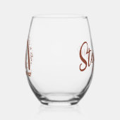 Cadeaubon Afstuderen voor speciale sociale werkers Wijnglas Zonder Voet (Links)