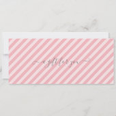 Cadeaubon babysitten roze cadeaukaart certificaat kaart (Achterkant)