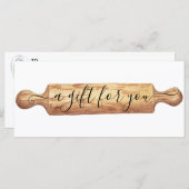 Cadeaubon Baking Bakery Rolling Pin (Voorkant / Achterkant)