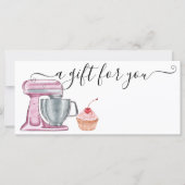 Cadeaubon Bakkerij Cup Cake  (Voorkant)