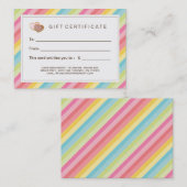  cadeaubon bakkerij kortingskaartje (Voorkant / Achterkant)