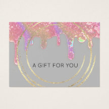 Cadeaubon Beauty Hair Makeup Drip Holograaf