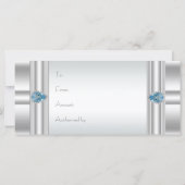 Cadeaubon Blauwe Zakelijke Cadeaubon (Achterkant)