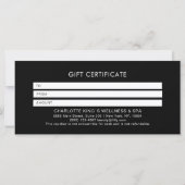 Cadeaubon Blush Pink Beauty Salon (Achterkant)