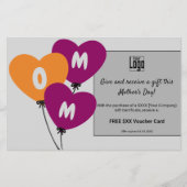 Cadeaubon & Bonus Moederdagactie Flyer (Voorkant)