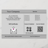 Cadeaubon & Bonus Moederdagactie Flyer (Achterkant)