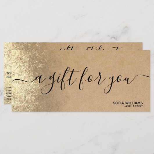 Cadeaubon Cadeaubon Cadeaukaart toevoegen logo