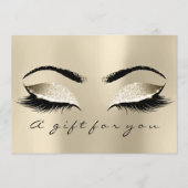 Cadeaubon Champaigne Lash Beauty Makeup (Voorkant)