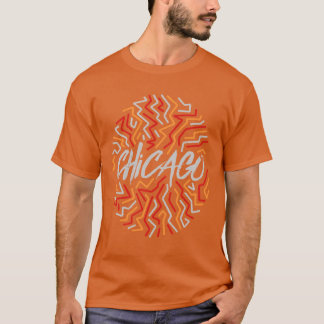 Cadeaubon CHICAGO 151 Cadeaus Voor Fan retro T-shirt
