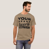 Cadeaubon diergeneeskunde t-shirt (Voorkant volledig)