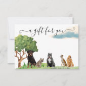 Cadeaubon Dog Training Pet Sitting Walking (Voorkant)