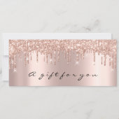 Cadeaubon Drift Black White Makeup Pearly Kaart (Voorkant)