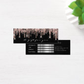 Cadeaubon Drift Black White Makeup Small Mini Visitekaartjes (Bureau)